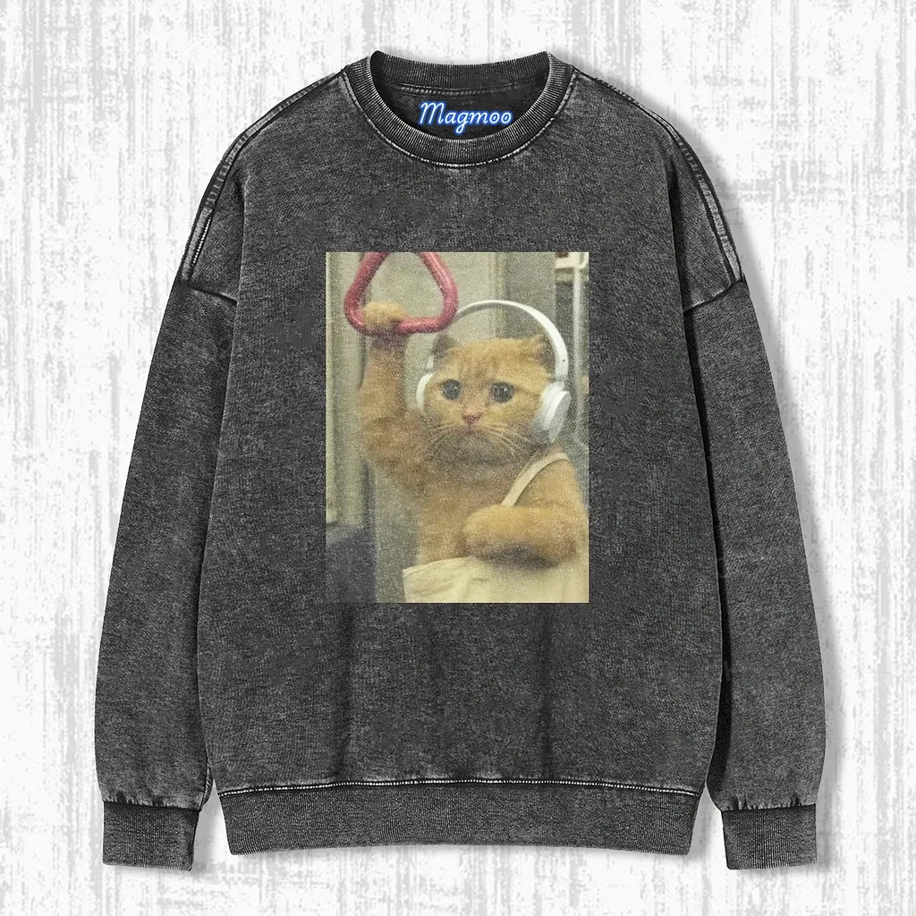 WACKY CAT T-SHIRT-Magmoo