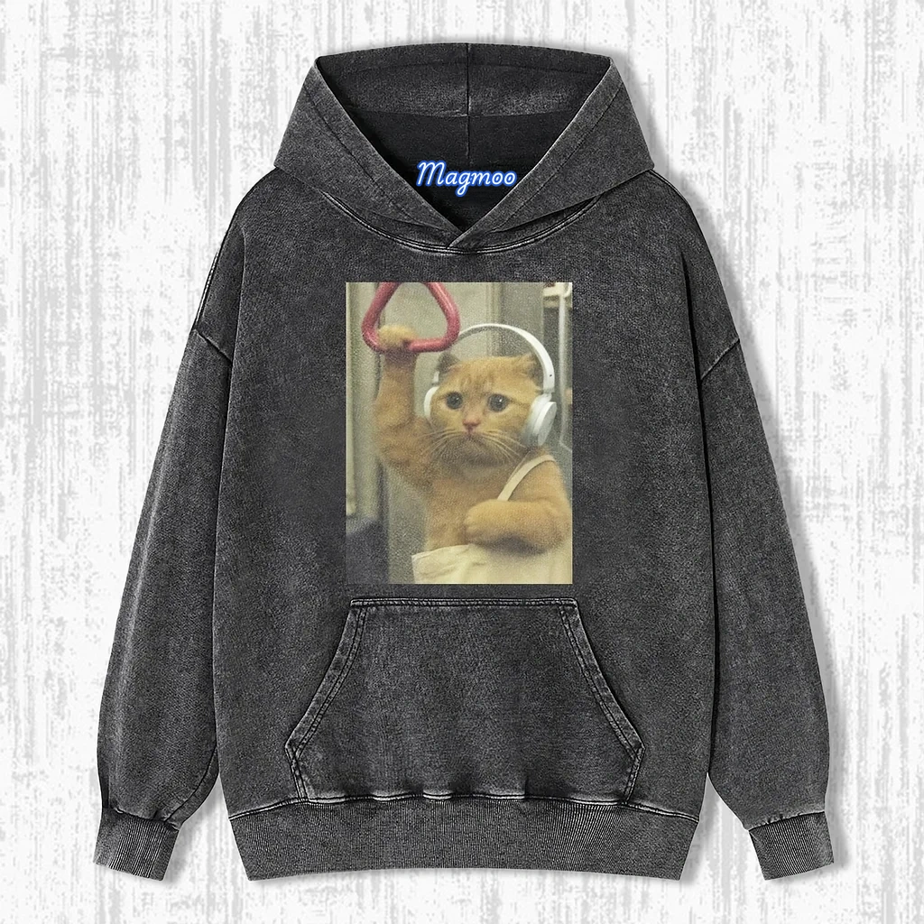 WACKY CAT T-SHIRT-Magmoo