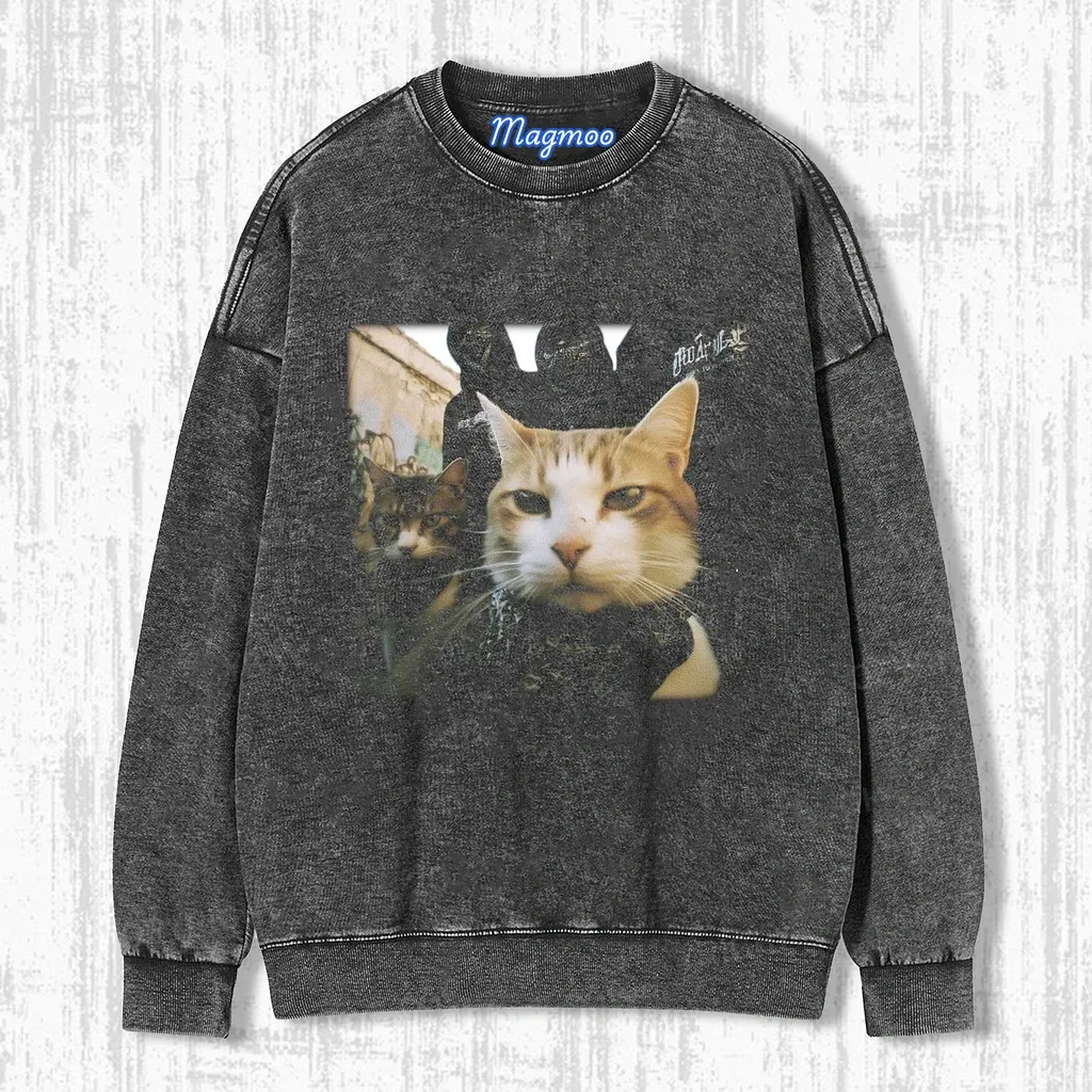 FUNNY CAT T-SHIRT-Magmoo