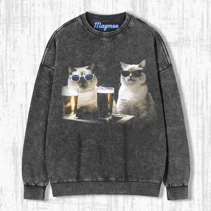 WACKY CAT T-SHIRT-Magmoo