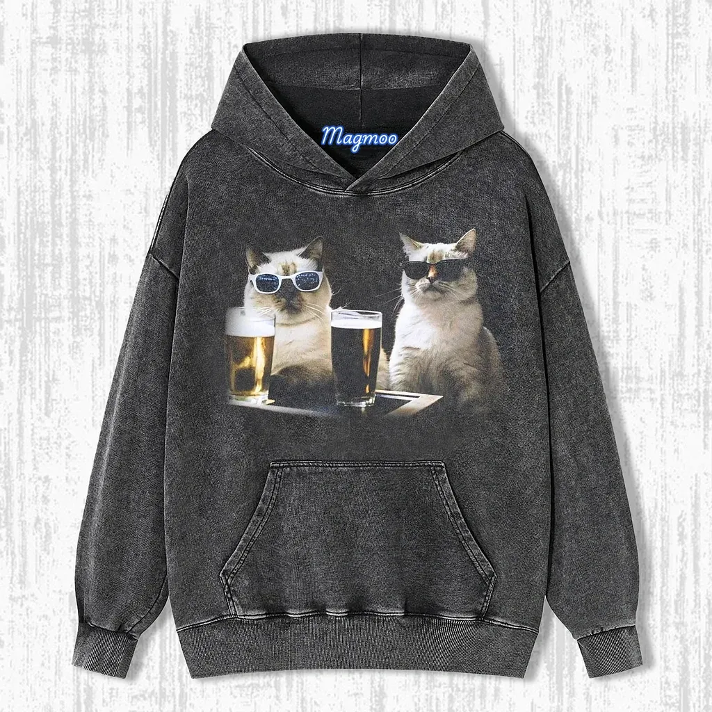 WACKY CAT T-SHIRT-Magmoo