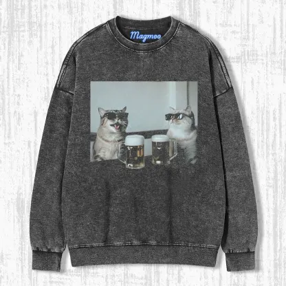 WACKY CAT T-SHIRT-Magmoo