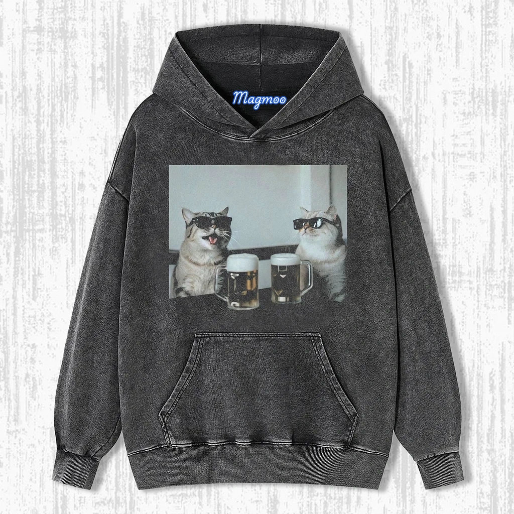 WACKY CAT T-SHIRT-Magmoo