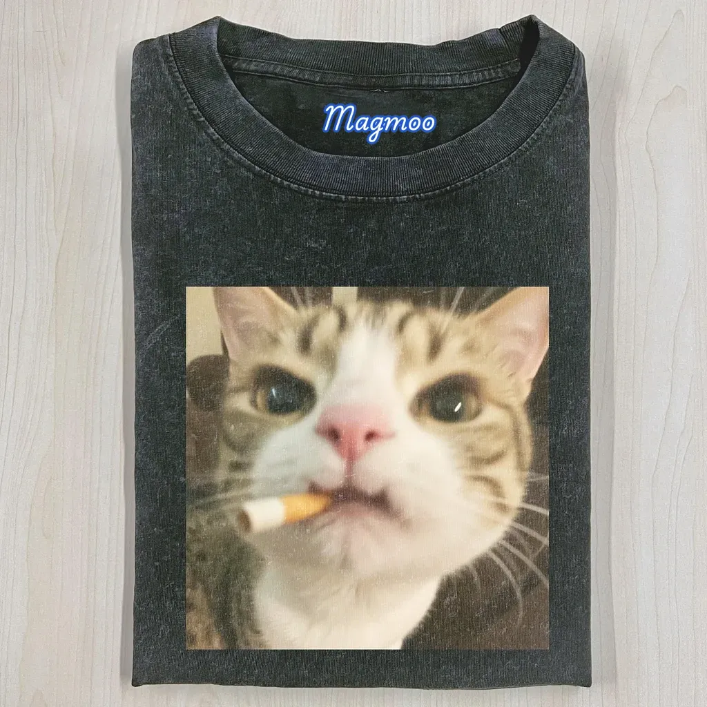 CAT T-SHIRT-Magmoo