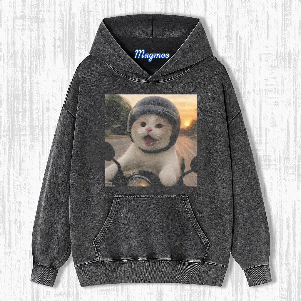 WACKY CAT T-SHIRT-Magmoo