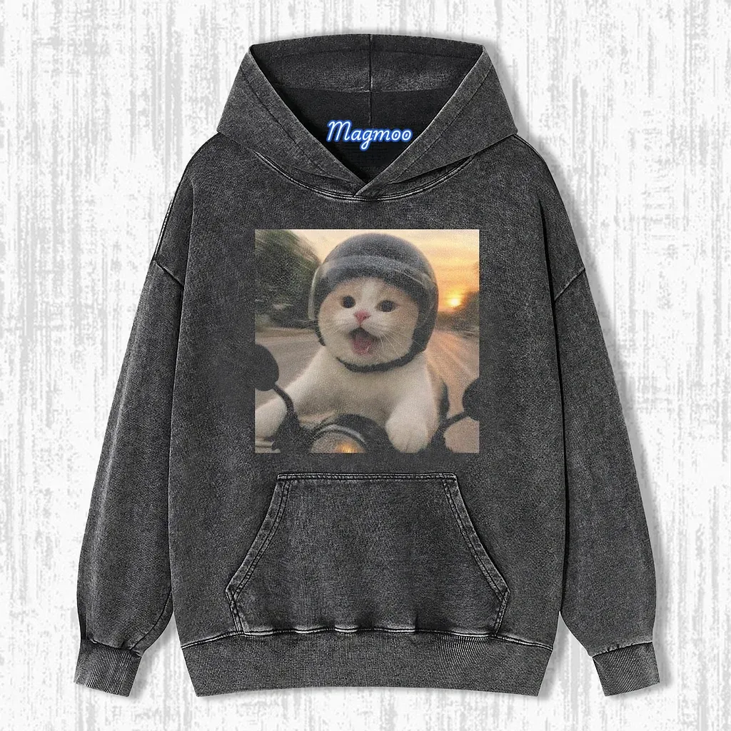 WACKY CAT T-SHIRT-Magmoo