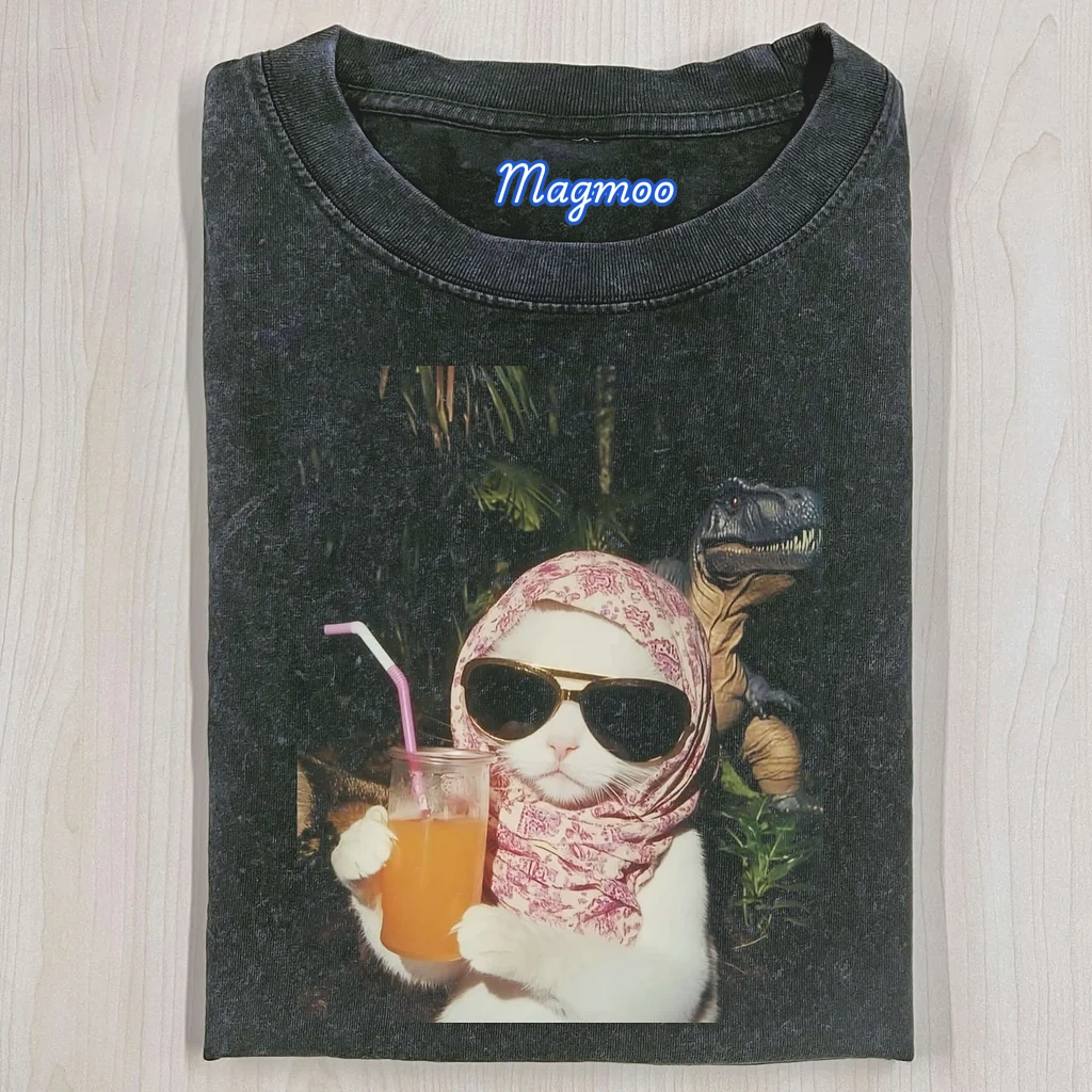 JUST A CHILL GIRL 3.0 TEE-Magmoo
