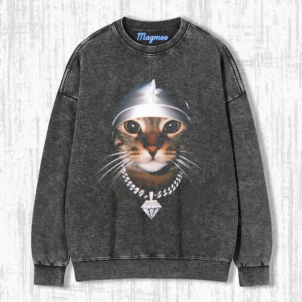 PUNK CAT T-SHIRT-Magmoo