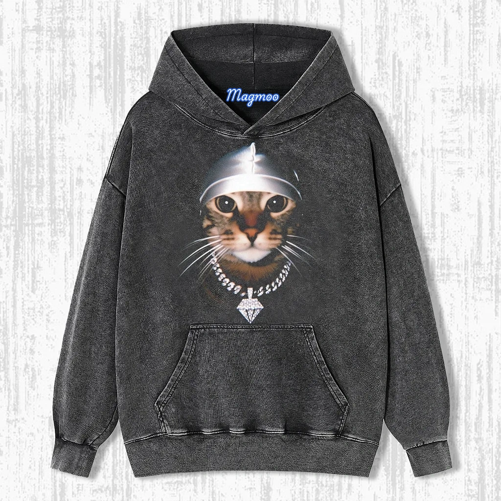 PUNK CAT T-SHIRT-Magmoo