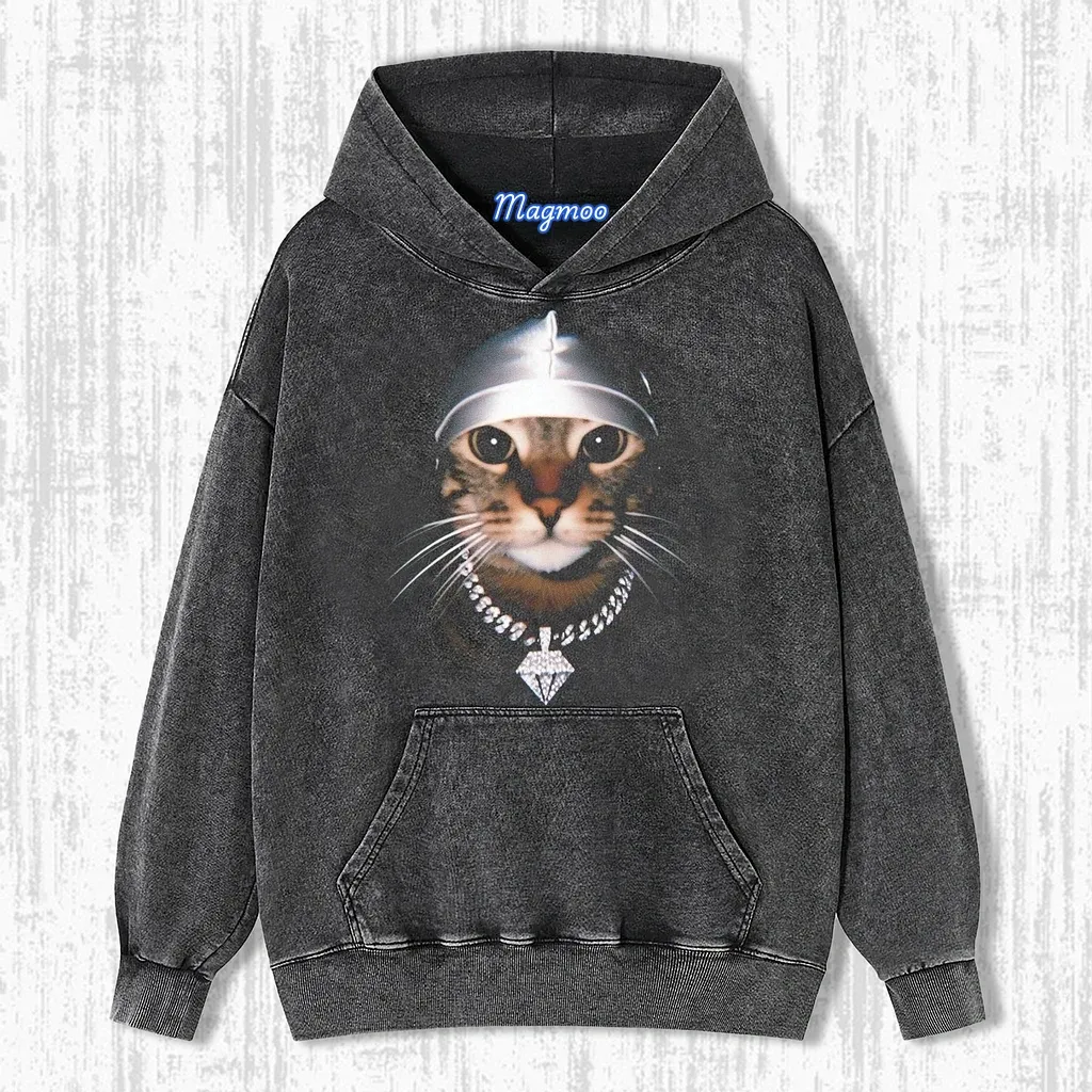 PUNK CAT T-SHIRT-Magmoo
