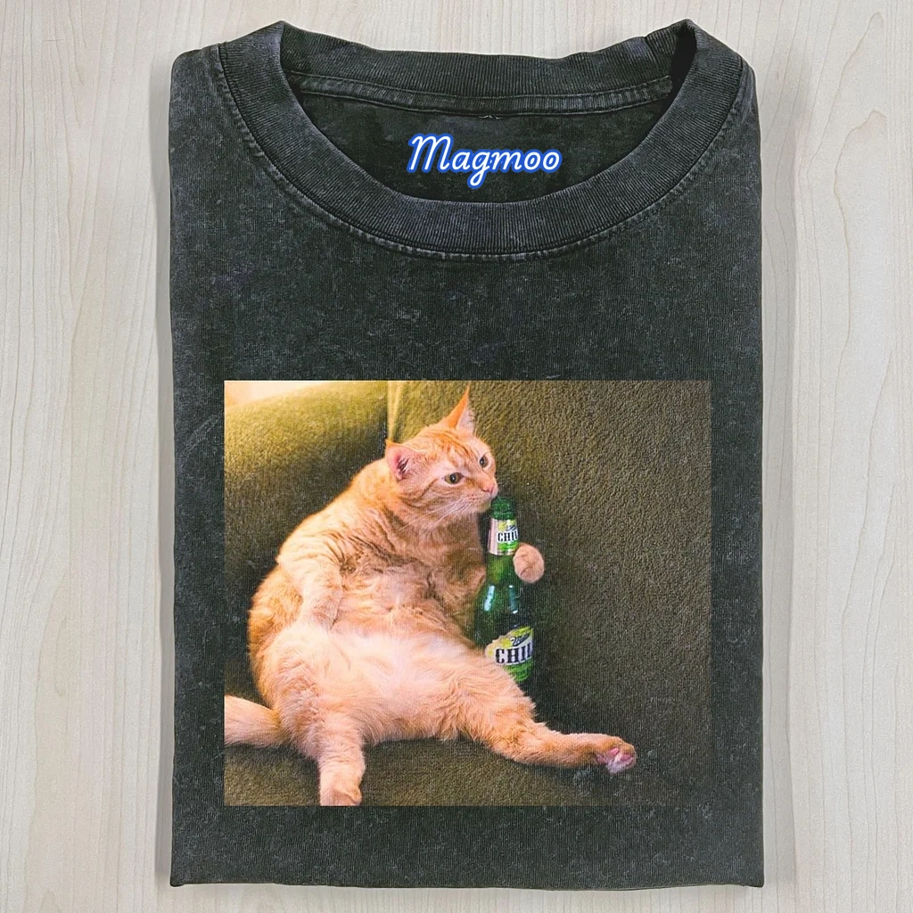 WACKY CAT T-SHIRT