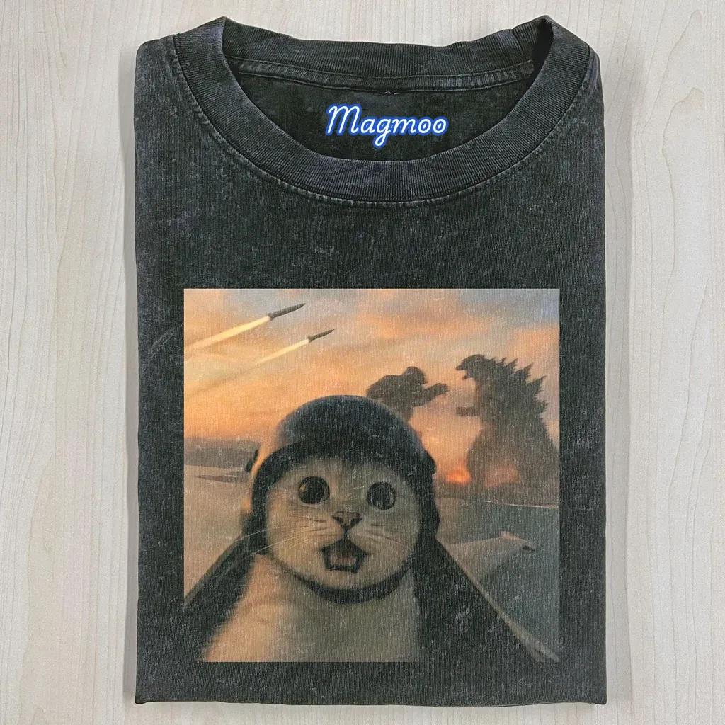 WACKY CAT T-SHIRT