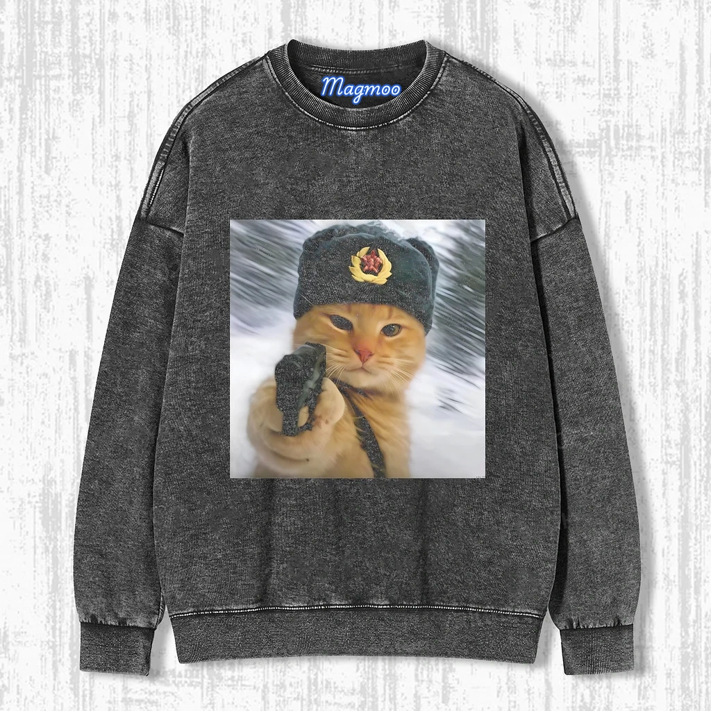 FUNNY CAT T-SHIRT-Magmoo