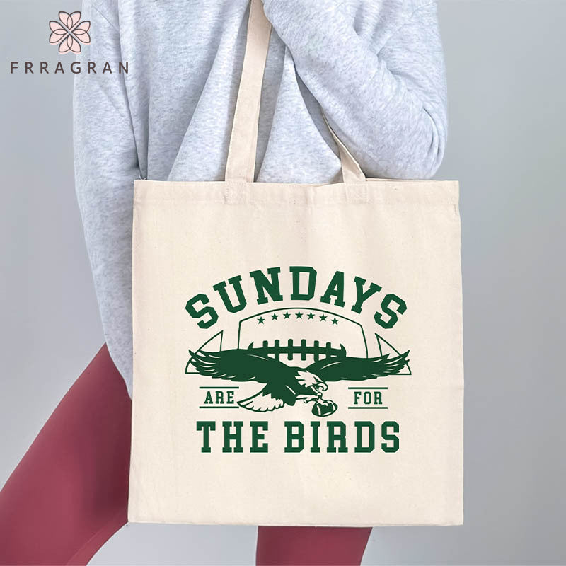 Sundays Are For The Birds Tote Bag