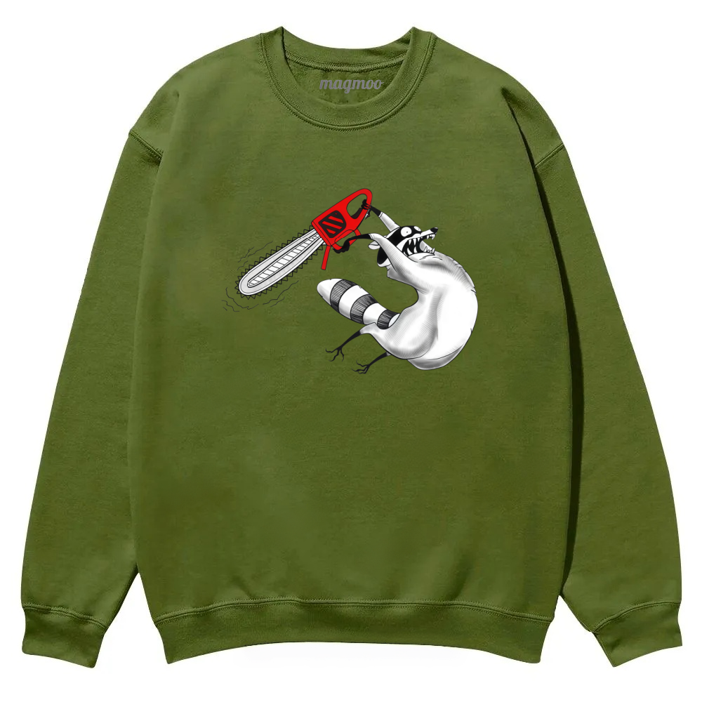 Magmoo Chainsaw Raccoon Classic T-shirt
