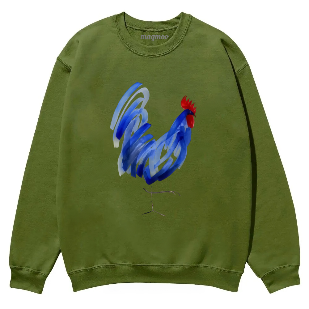 Magmoo Brushstroke Rooster Classic T-shirt