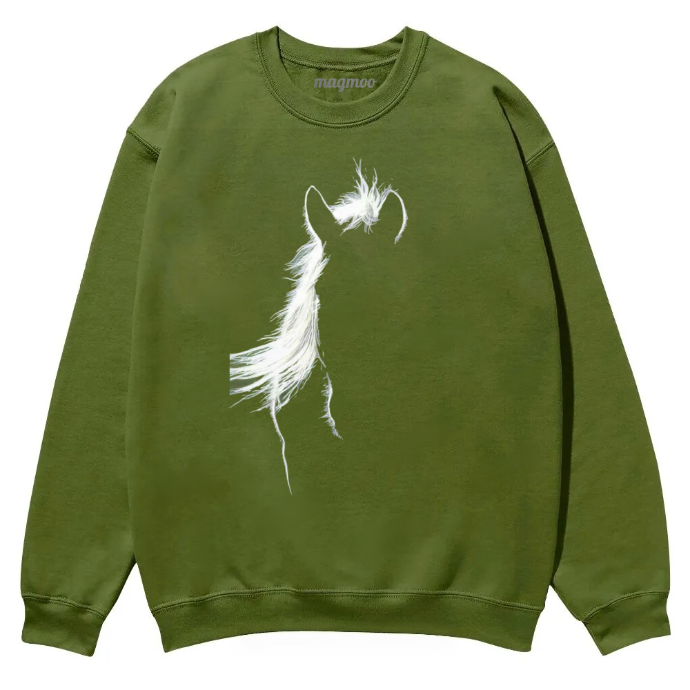 Magmoo White Mane Horse Classic T-shirt