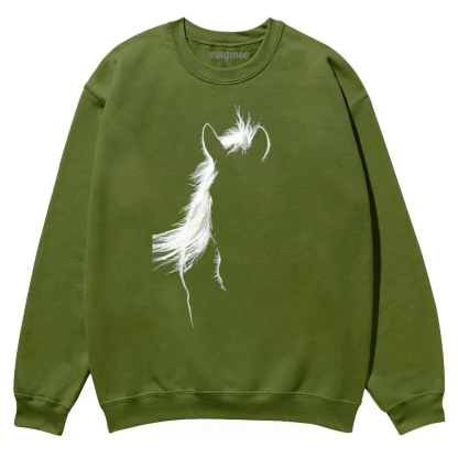 Magmoo White Mane Horse Classic T-shirt
