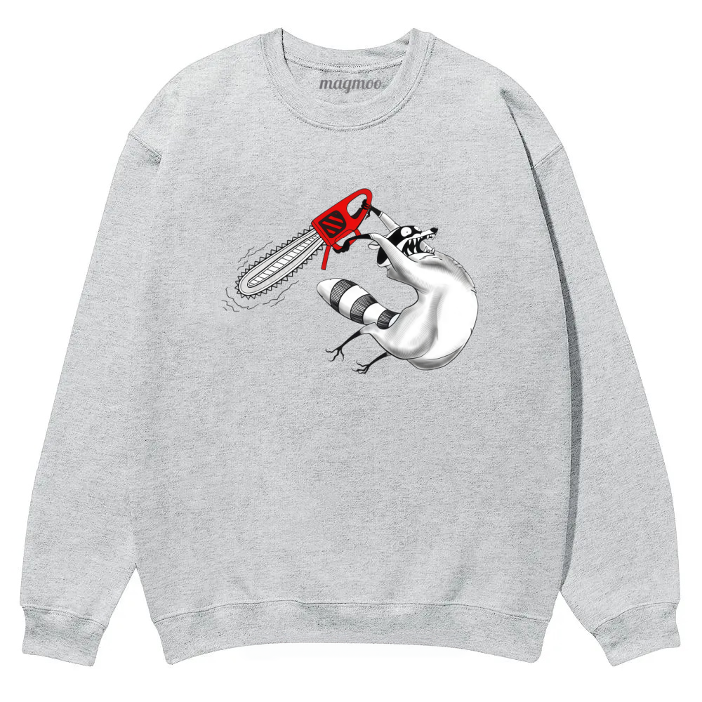 Magmoo Chainsaw Raccoon Classic T-shirt
