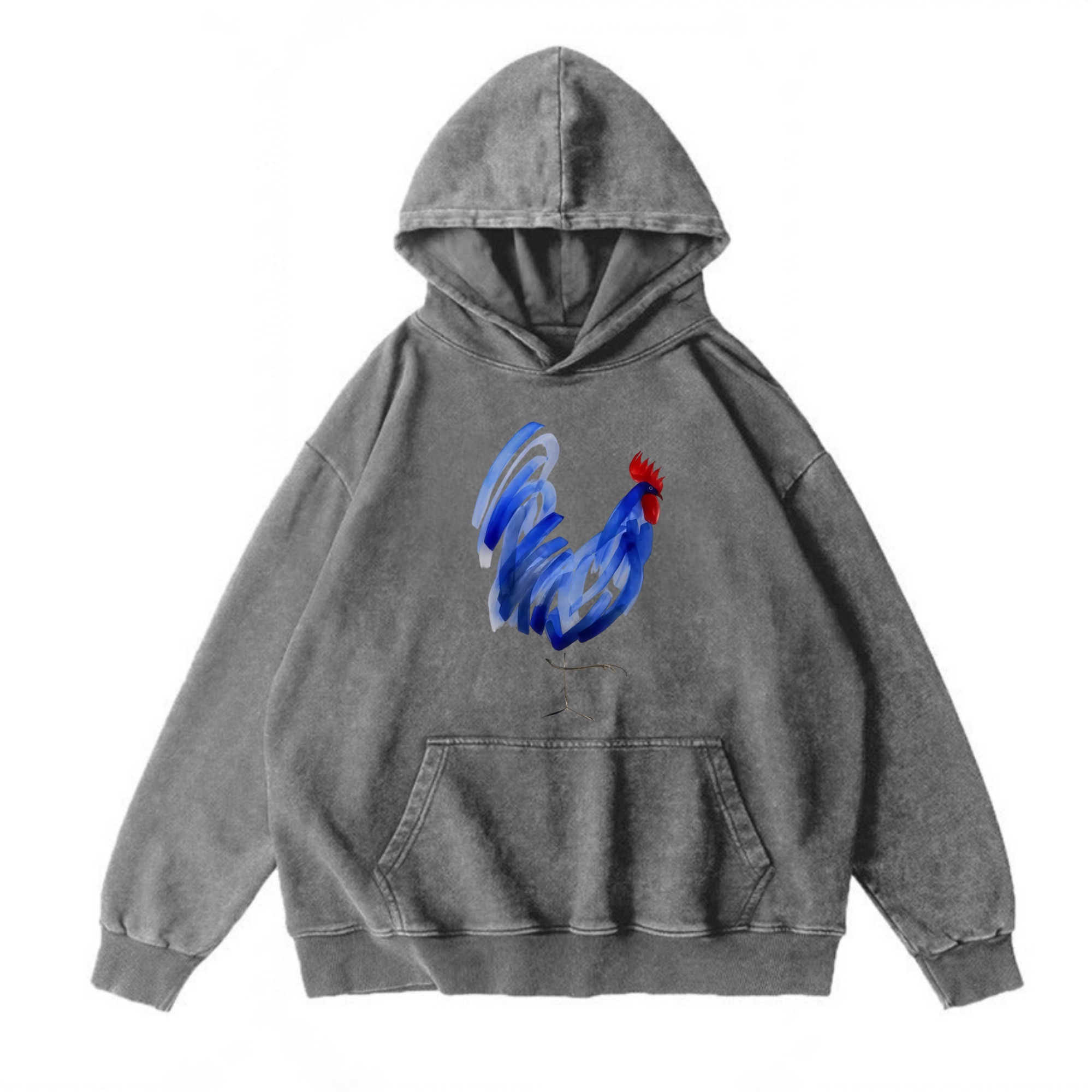Magmoo Brushstroke Rooster T-shirt/ Sweatshirt/ Hoodie