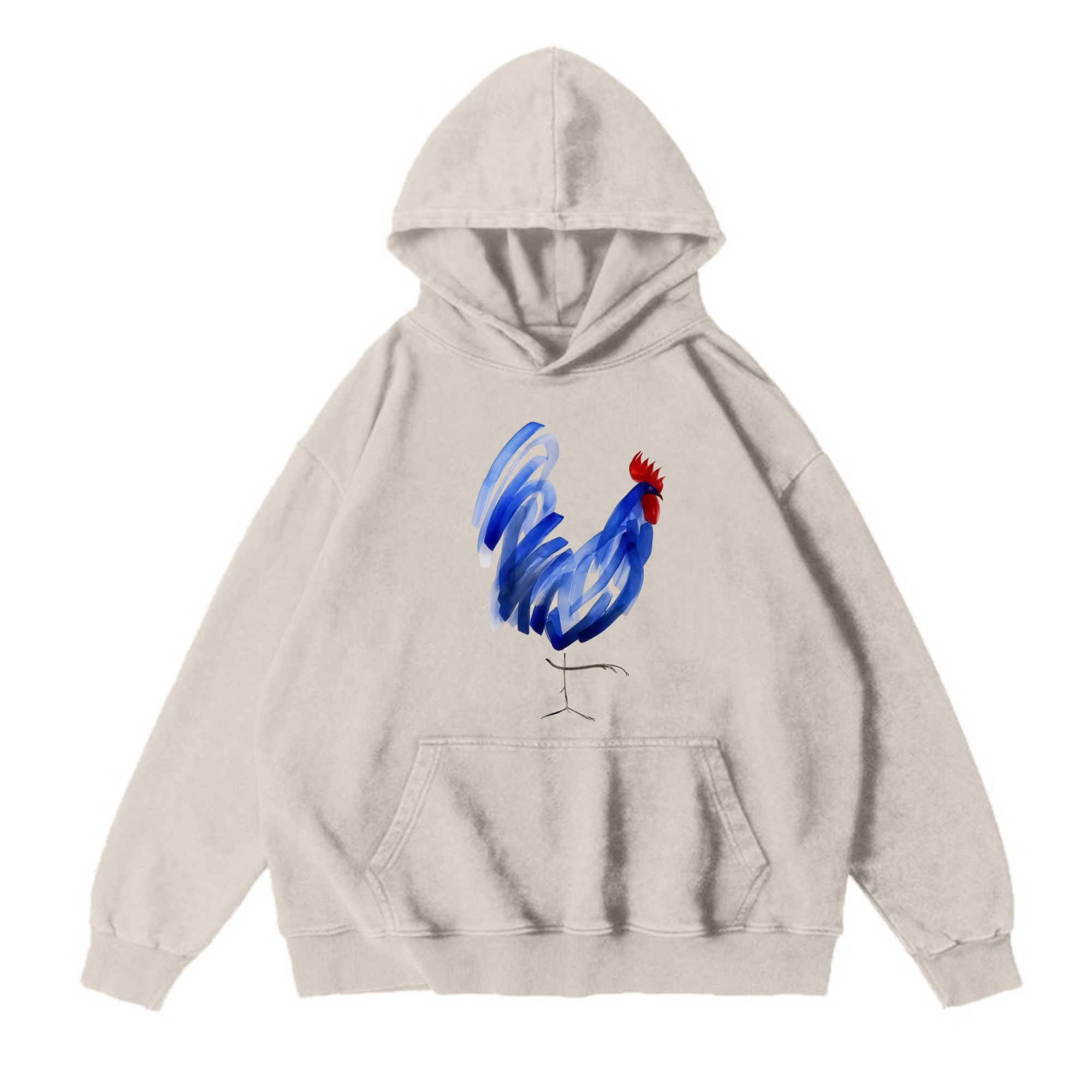 Magmoo Brushstroke Rooster T-shirt/ Sweatshirt/ Hoodie