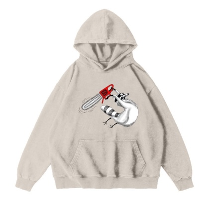 Magmoo Chainsaw Raccoon T-shirt Sweatshirt/ Hoodie