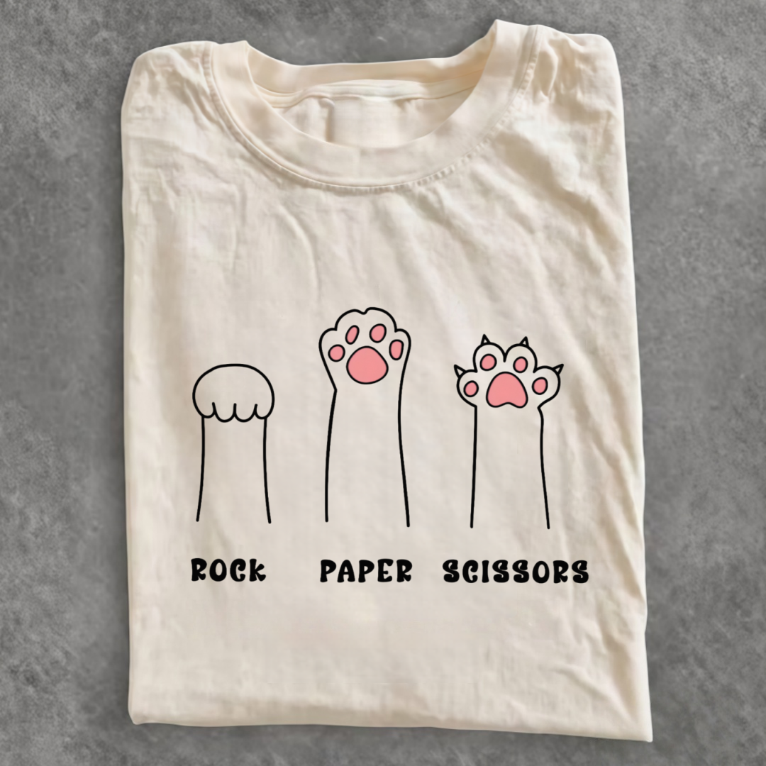 Magmoo Funny Cat Paw T-shirt