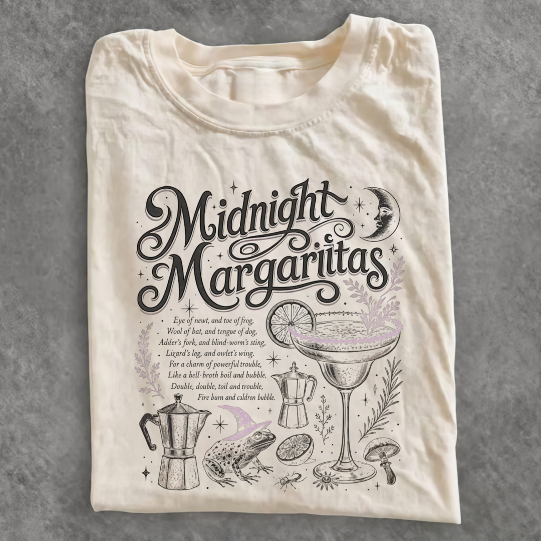Magmoo Vintage Midnight Margaritas T-shirt