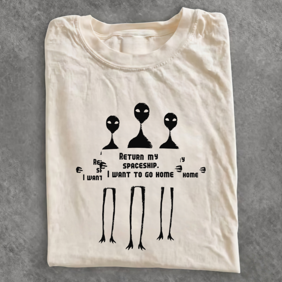 Magmoo Return My Spaceship I Want To Go Home T-shirt