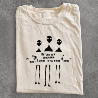 Magmoo Return My Spaceship I Want To Go Home T-shirt