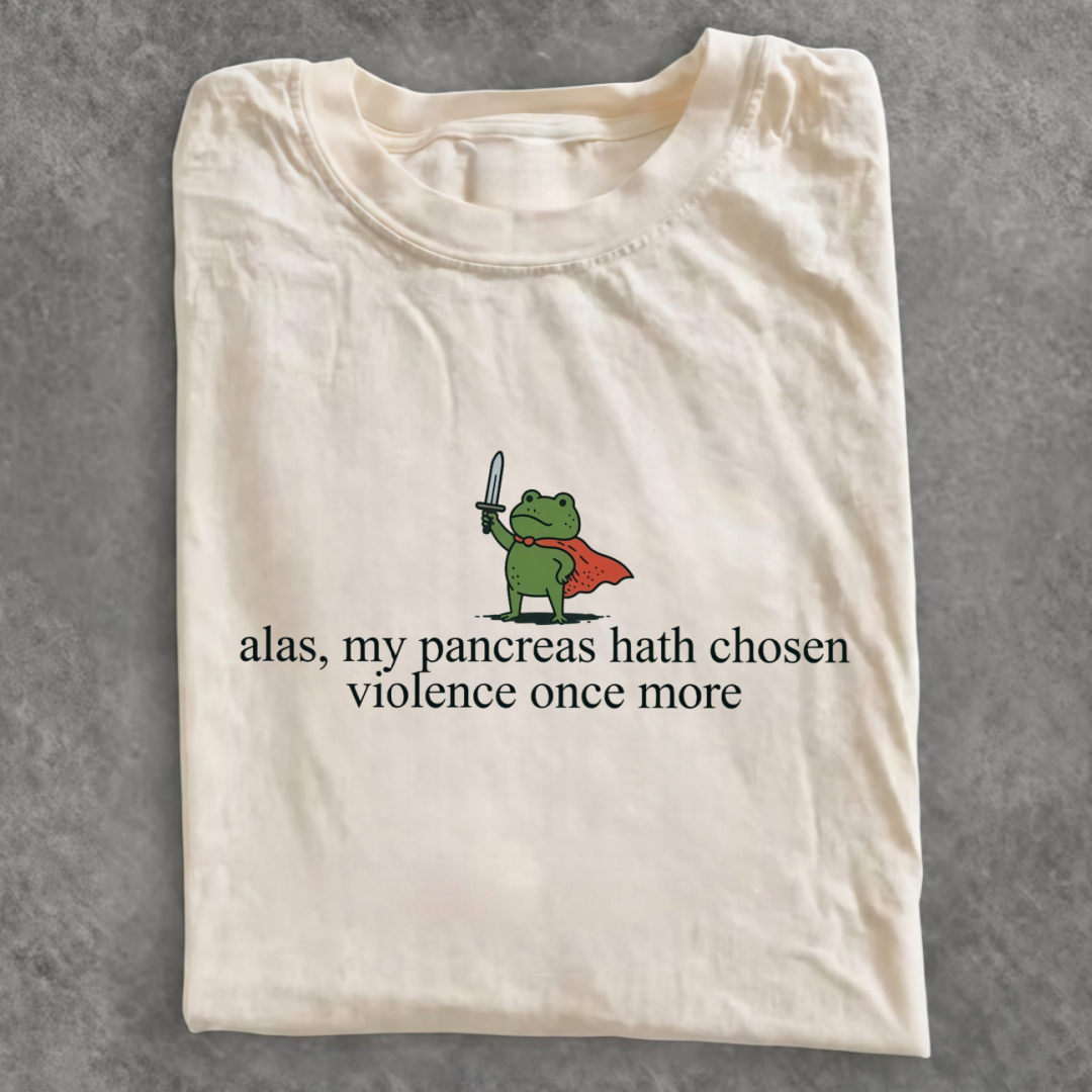 Magmoo Lazy Pancreas Frog T-shirt