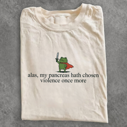 Magmoo Lazy Pancreas Frog T-shirt