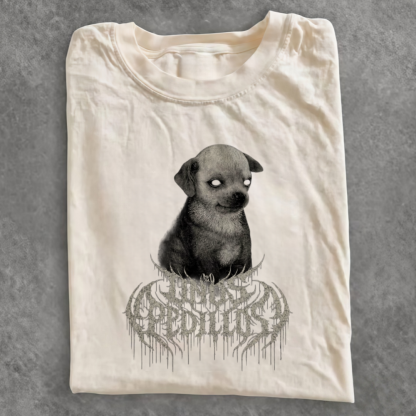 Magmoo Metal Chihuahua Dark T-shirt