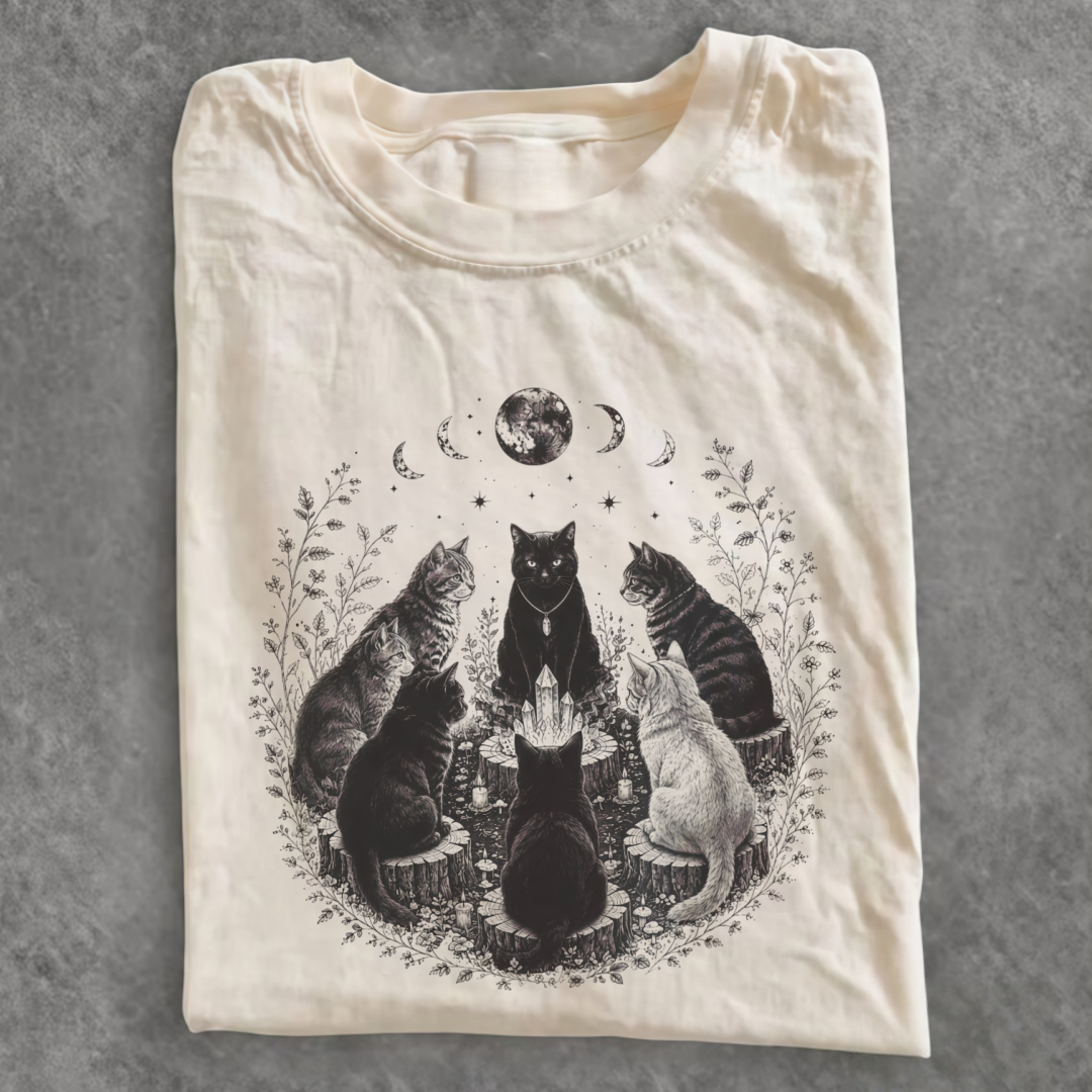 Magmoo Cat Coven T-shirt