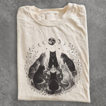 Magmoo Cat Coven T-shirt