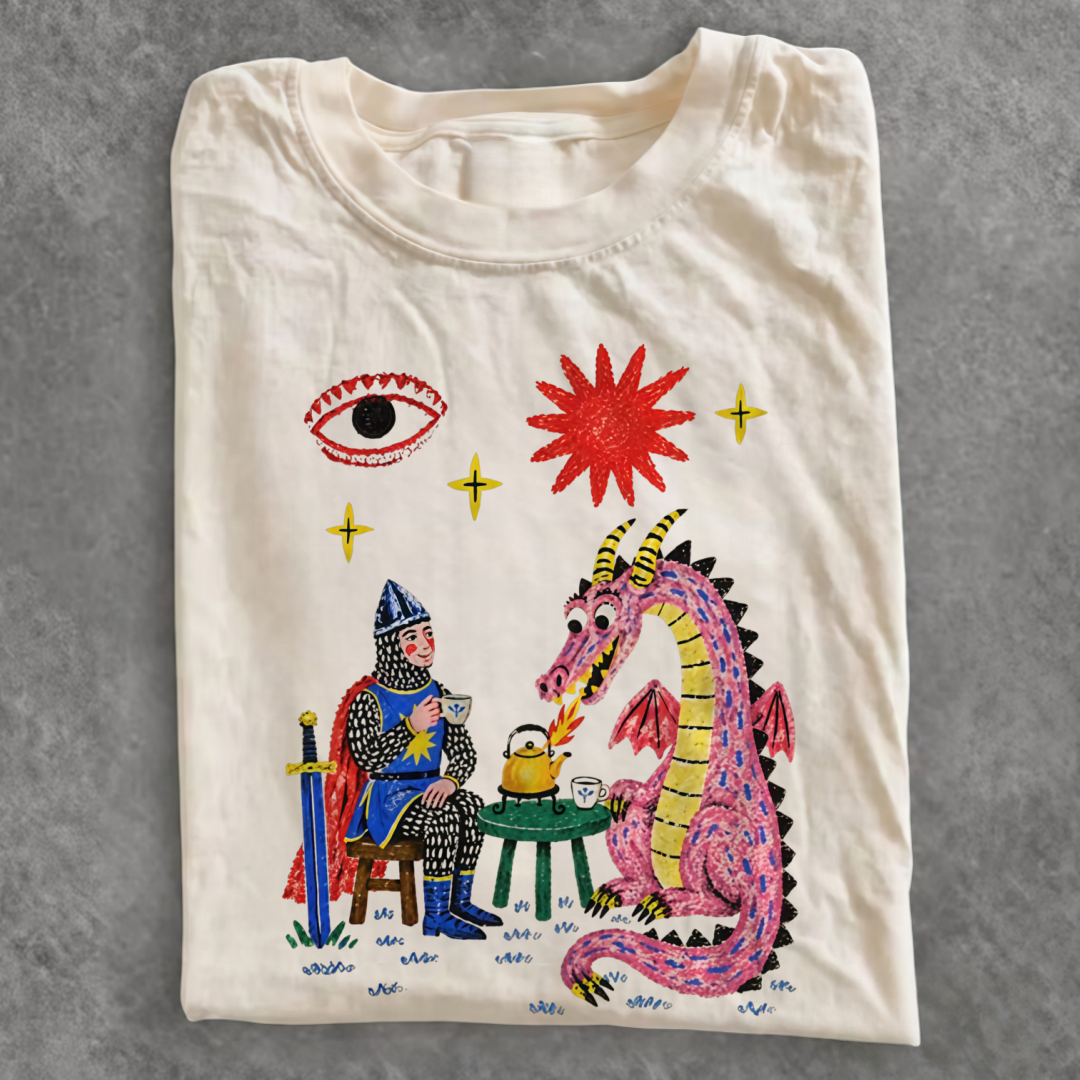 Magmoo Dragon Tea Party T-shirt