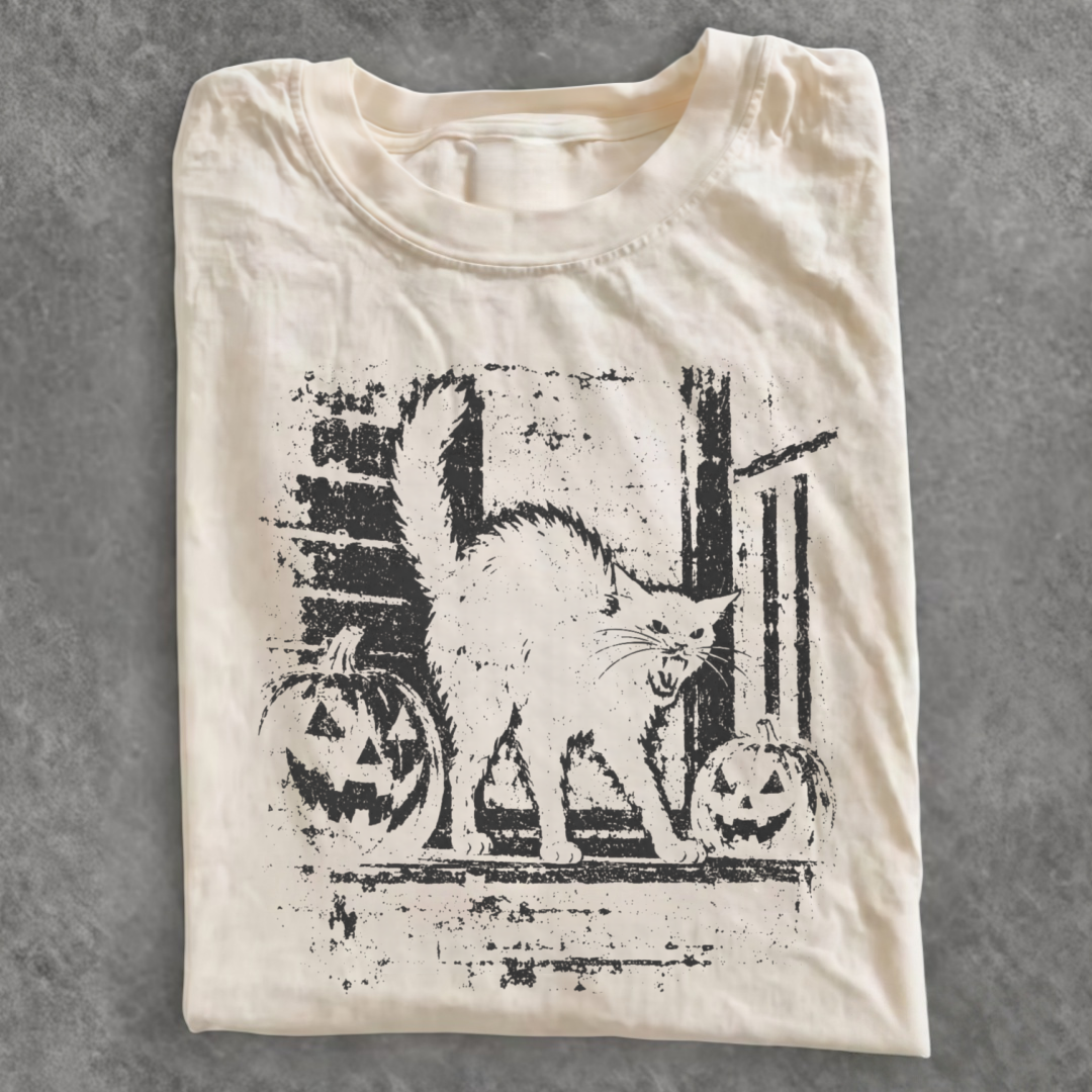 Magmoo Halloween Cat T-shirt