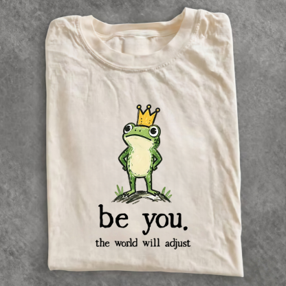 Magmoo Confident Crown Frog T-shirt