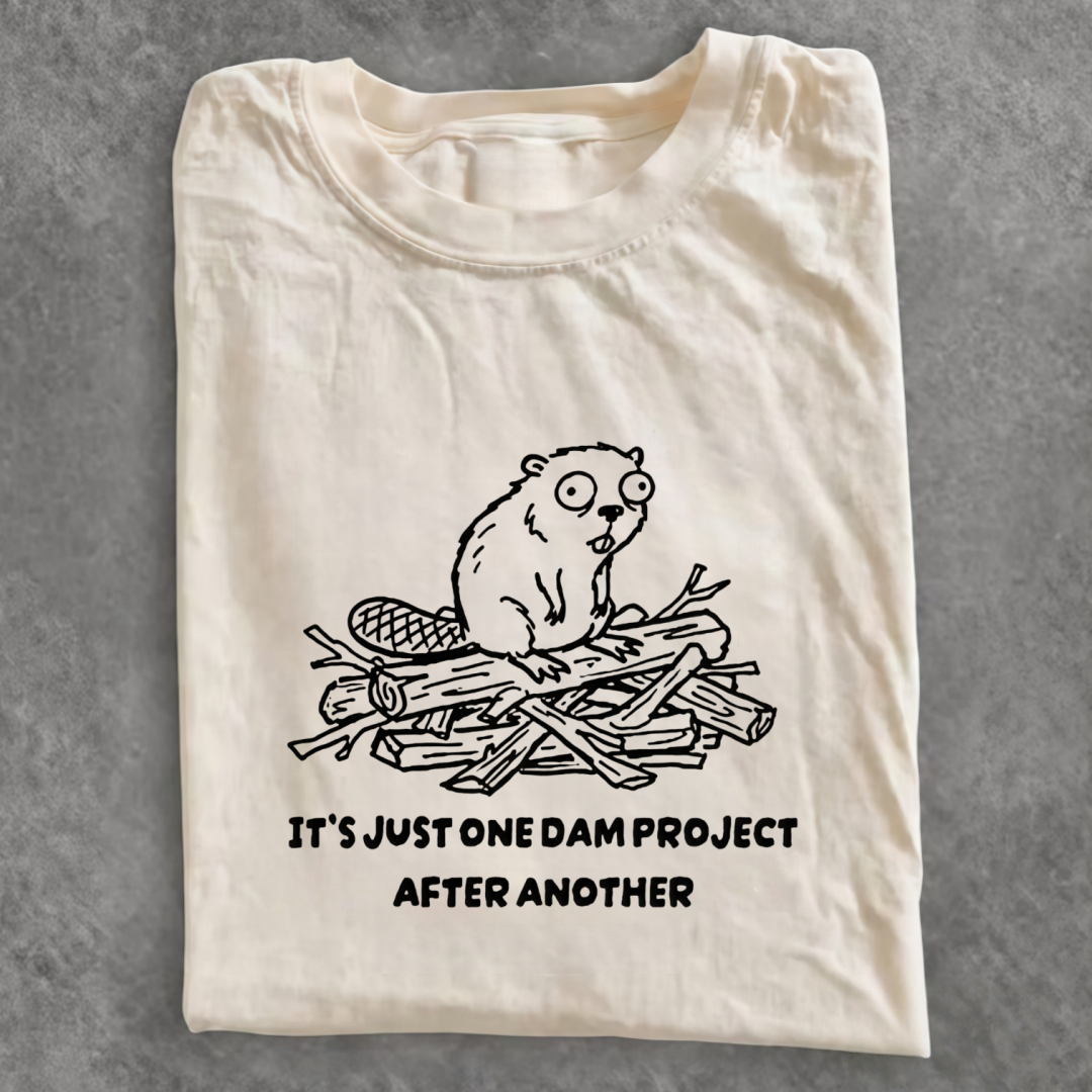 Magmoo Funny Busy Beaver Meme T-shirt