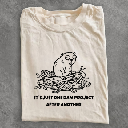 Magmoo Funny Busy Beaver Meme T-shirt