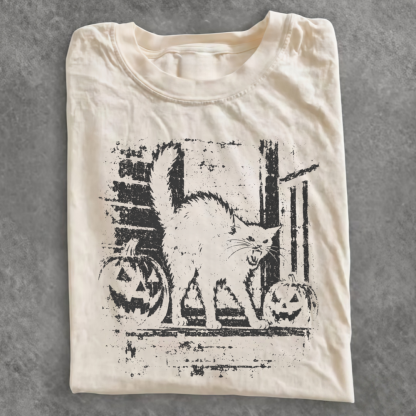 Magmoo Halloween Cat T-shirt