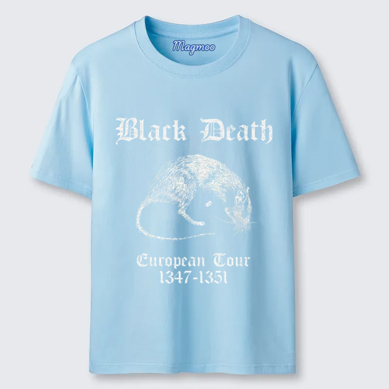 Magmoo Black Death European Tour T-shirt