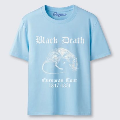 Magmoo Black Death European Tour T-shirt