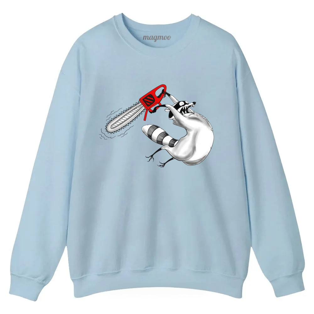 Magmoo Chainsaw Raccoon Classic T-shirt