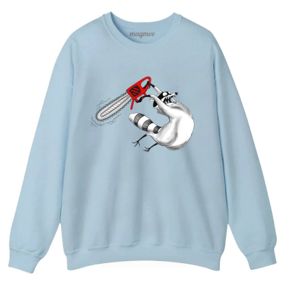 Magmoo Chainsaw Raccoon Classic T-shirt