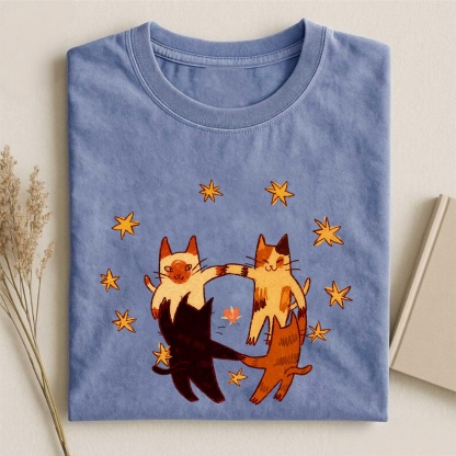 Magmoo Cute Dancing Cats T-shirt