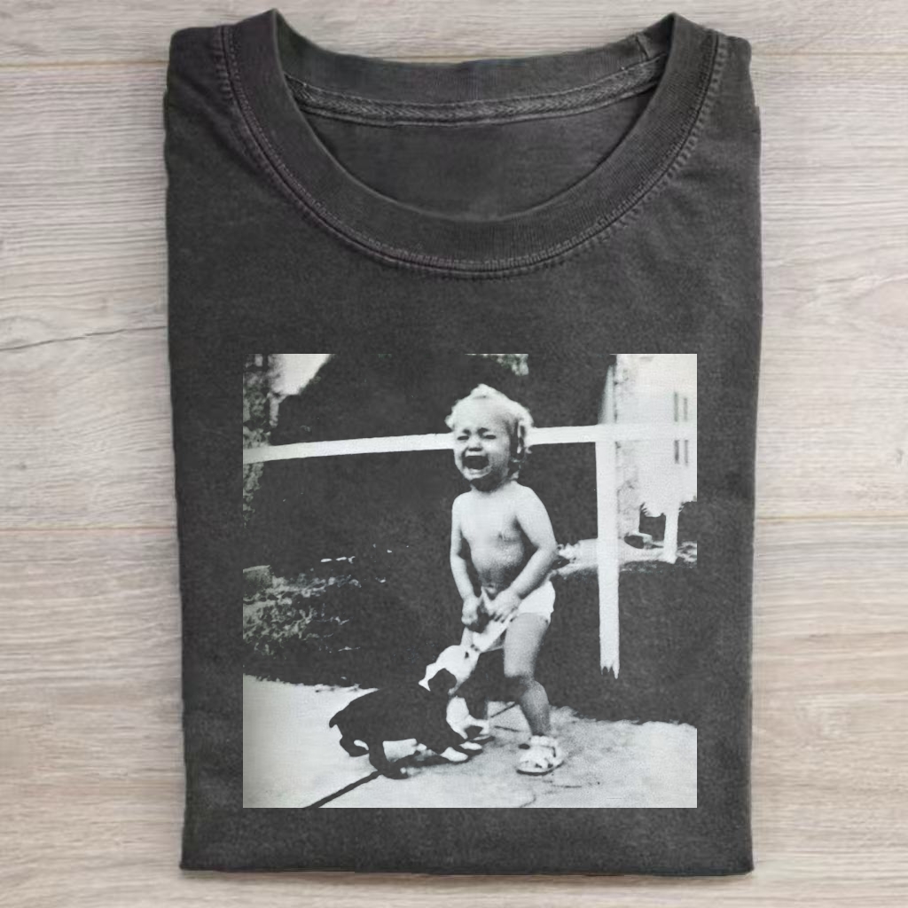 Magmoo Diaper Dog Bite T-shirt