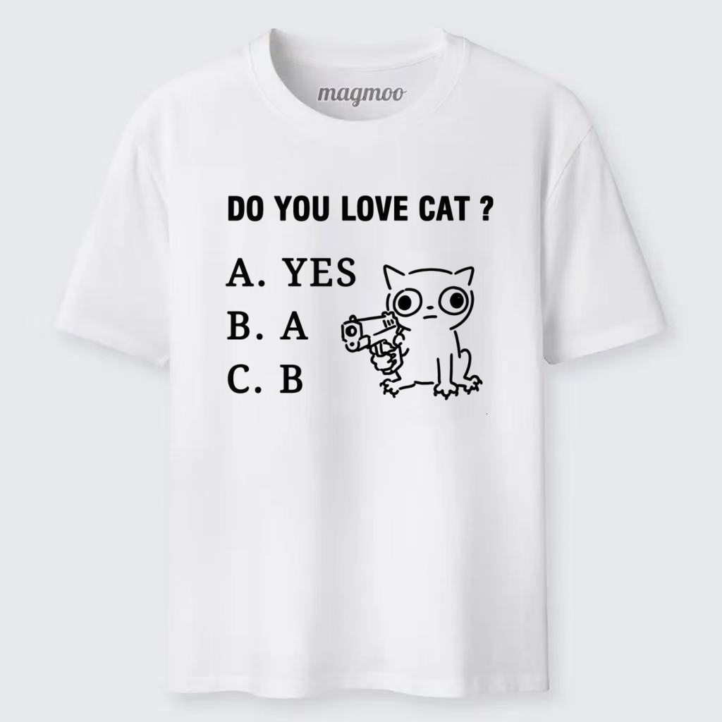 Magmoo Funny Cat Quiz Meme Classic T-shirt