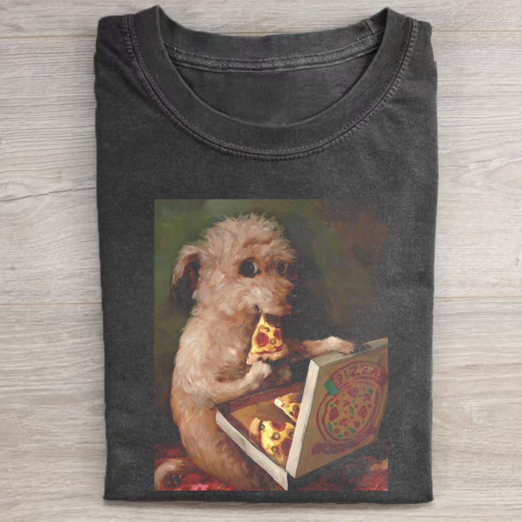 Magmoo Pizza Dog T-shirt