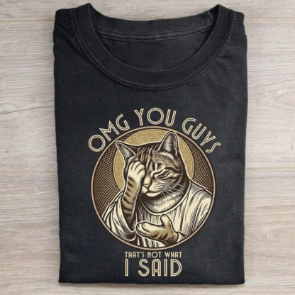 Magmoo That's Not What I Said Cat T-shirt